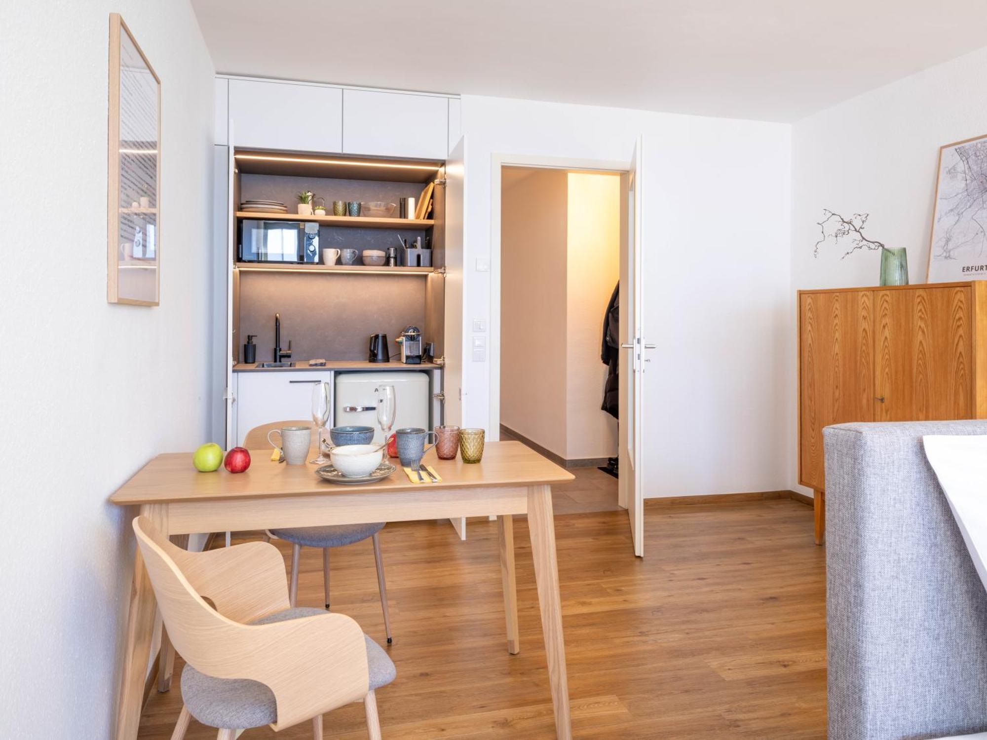 Altstadt Apartment For 2 Erfurt Zewnętrze zdjęcie